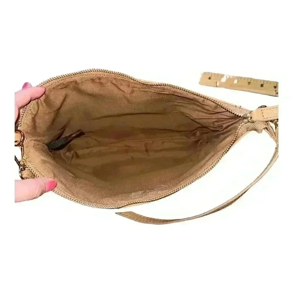 Bebe Tan Small Shoulder Purse